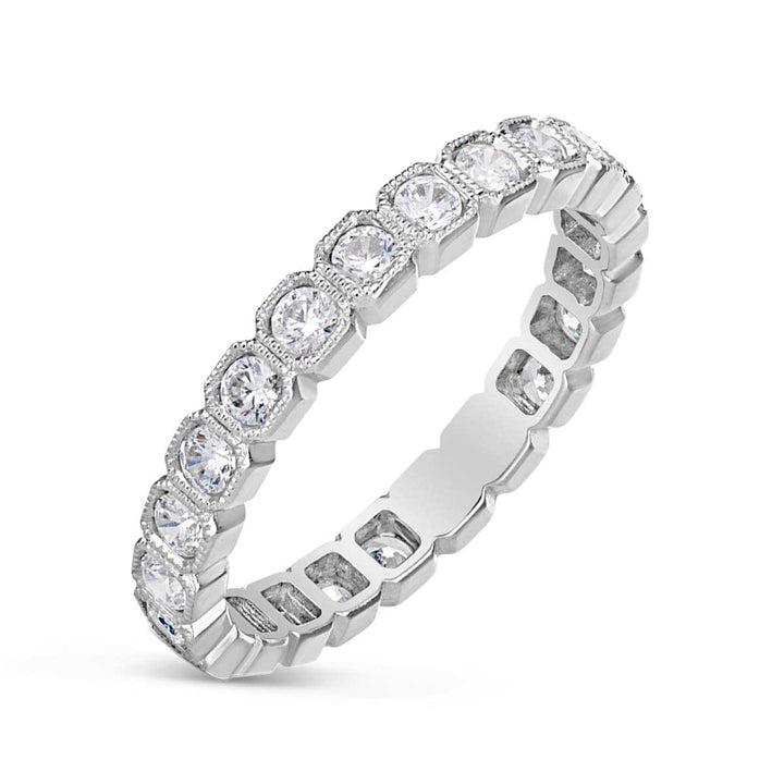 Vintage Inspired Diamond Band - YJA3675R