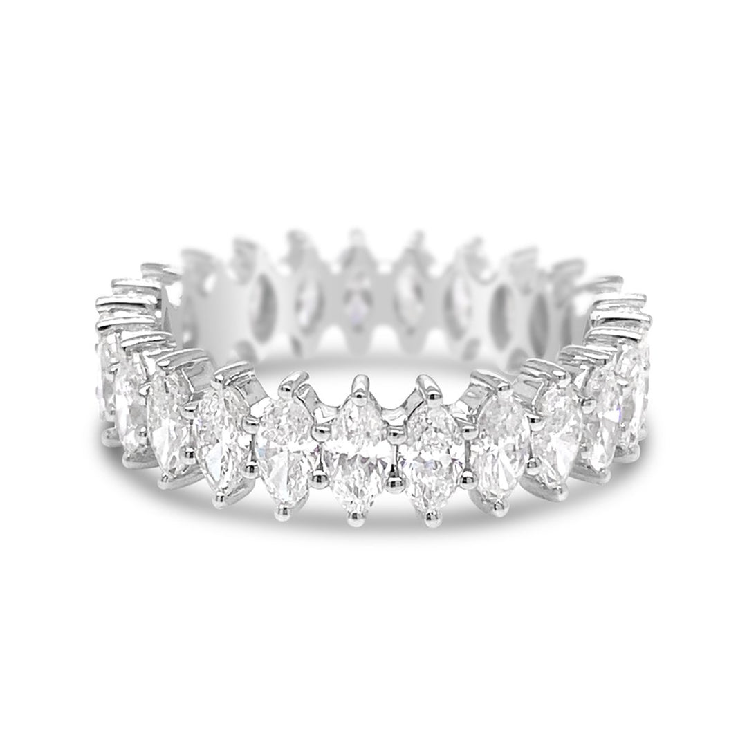 Marquise Diamond Eternity Band - L2NR06