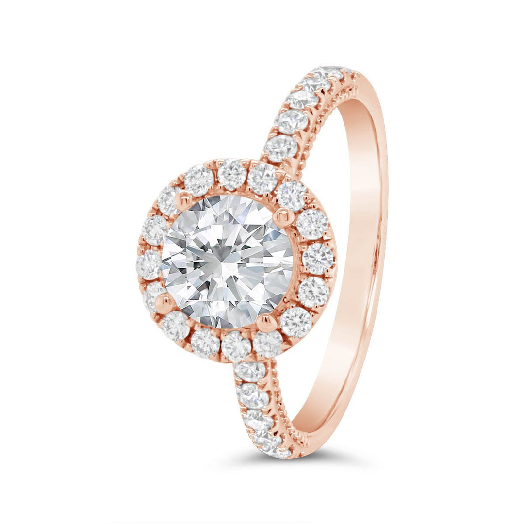 Halo Diamond Engagement Ring - YR37096