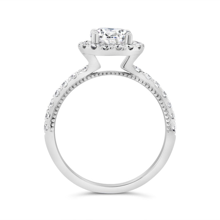 Halo Diamond Engagement Ring - YR37096