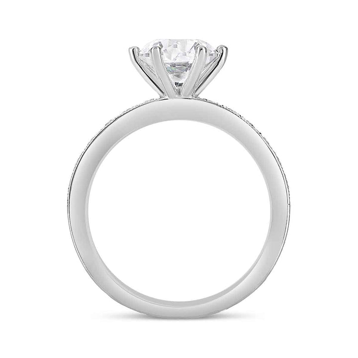 Vintage Inspired Diamond Engagement Ring