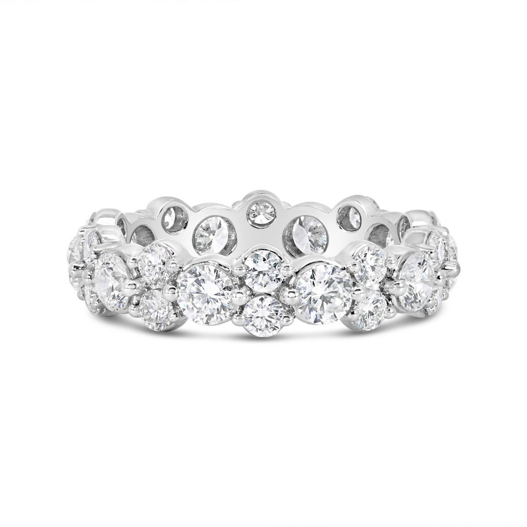 Lab Grown Diamond Dual Eternity Band - 2.50 ct. total weight
