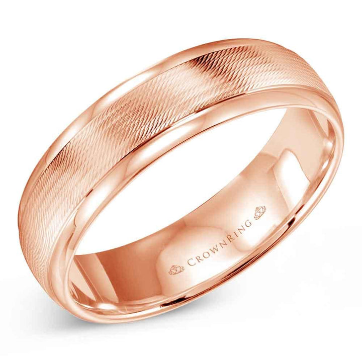 Men's Gold Wedding Band - WB-9560