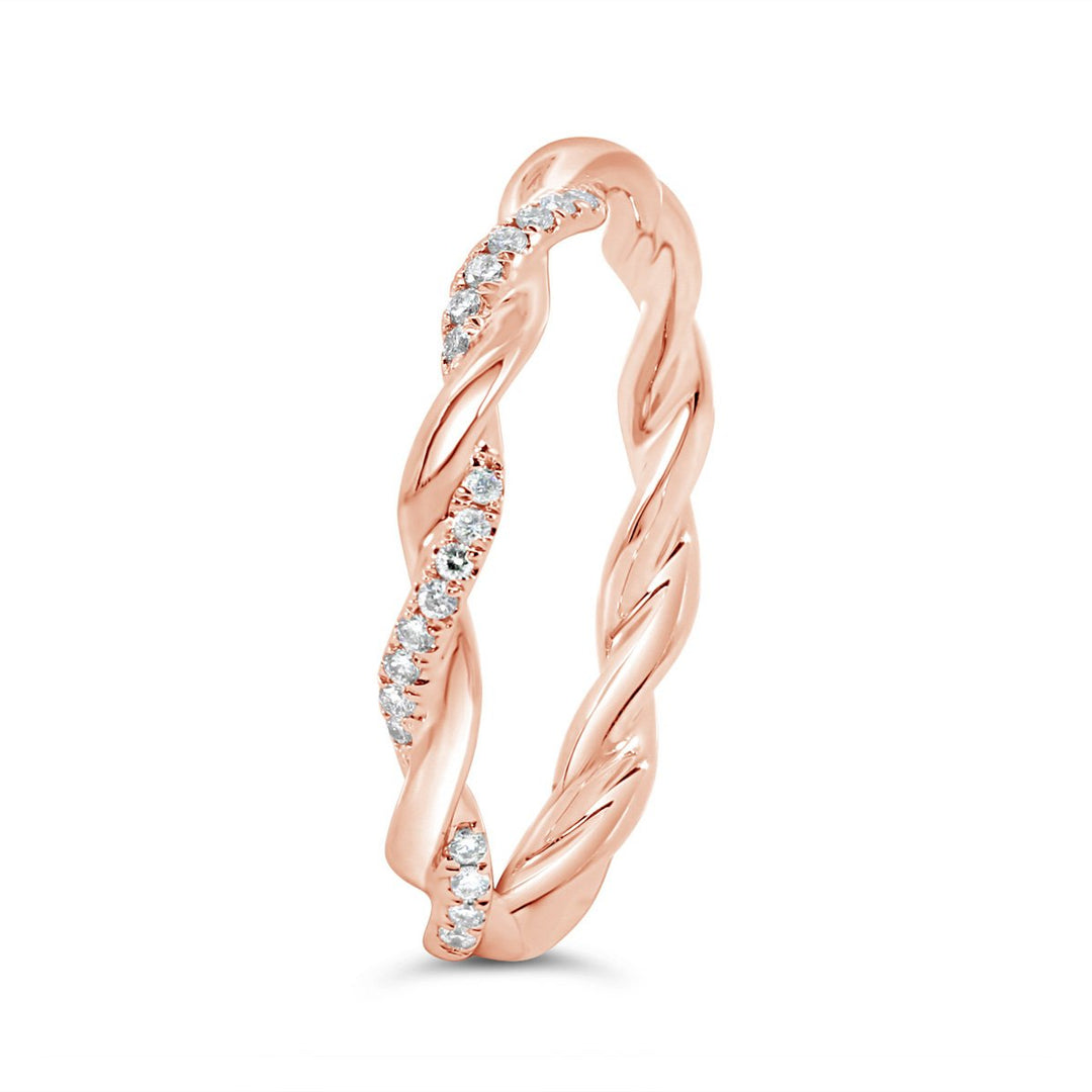 Twisted Diamond Band - ARF1048DD