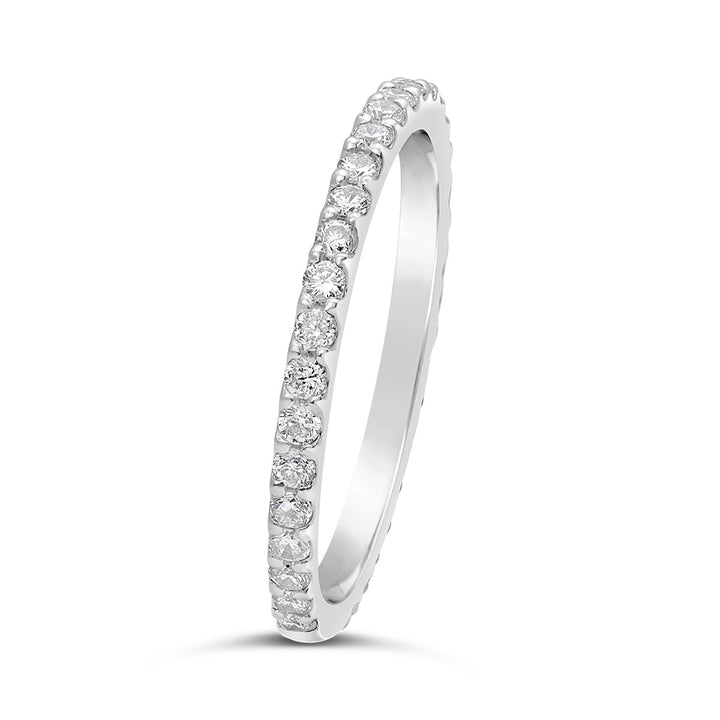 Classic Prong-Set Diamond Wedding - MR4053