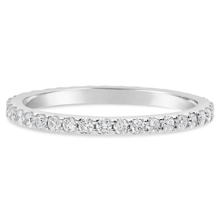 Classic Prong-Set Diamond Wedding - MR4053