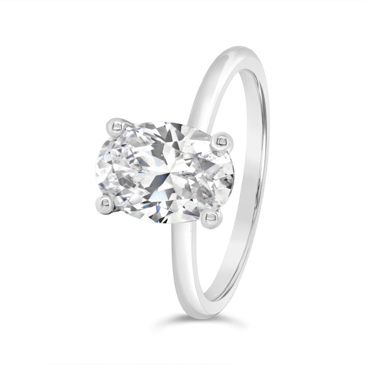 Solitaire Diamond Engagement Ring