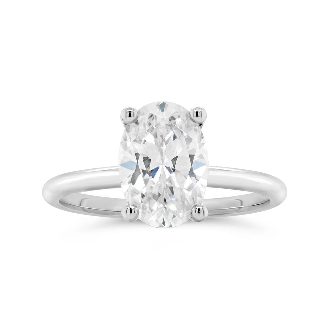 Solitaire Diamond Engagement Ring