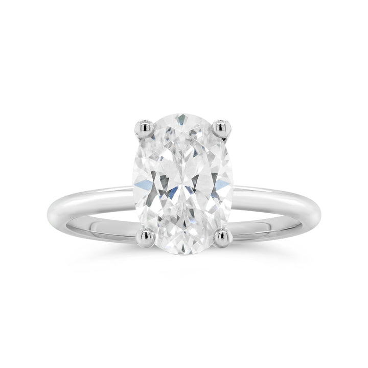 Solitaire Diamond Engagement Ring