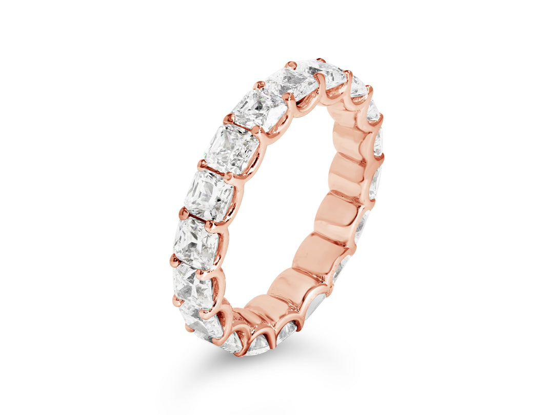 Asscher Diamond Eternity Band - YJC0098R