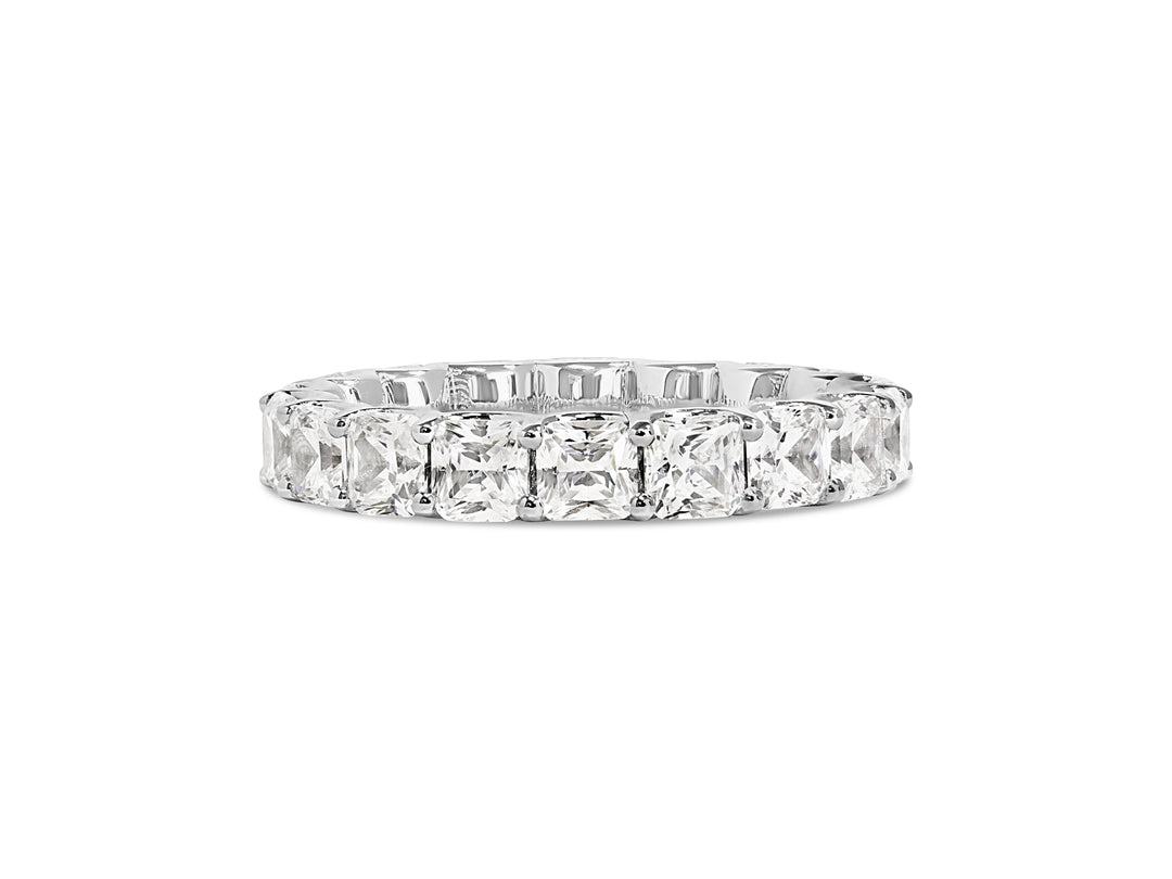 Asscher Diamond Eternity Band - YJC0098R