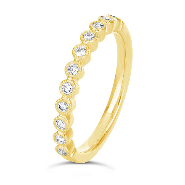 Vintage Inspired Diamond Wedding Band - GR1919