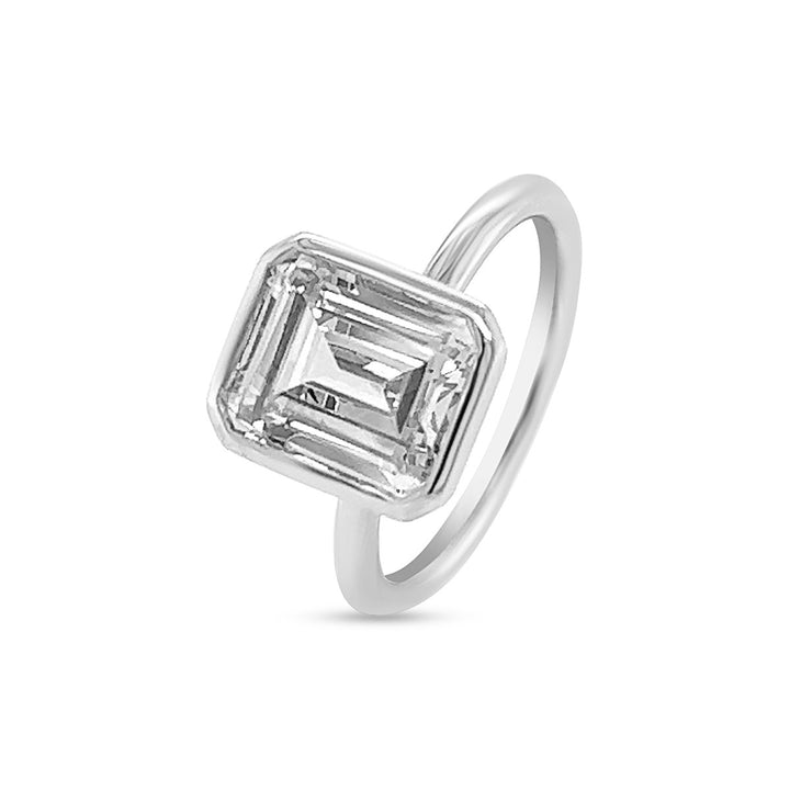 Timeless Bezel Set Solitaire Diamond Engagement Ring