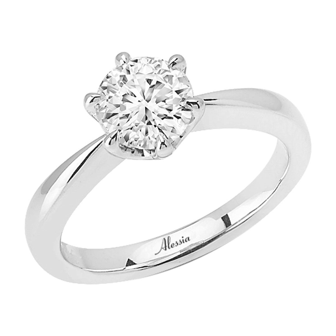 Solitaire Engagement Ring Setting