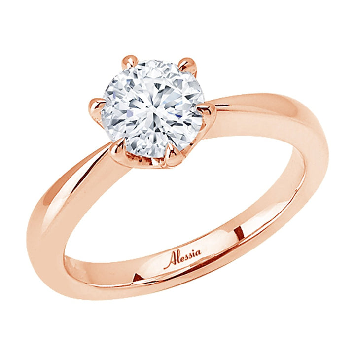 Solitaire Engagement Ring Setting