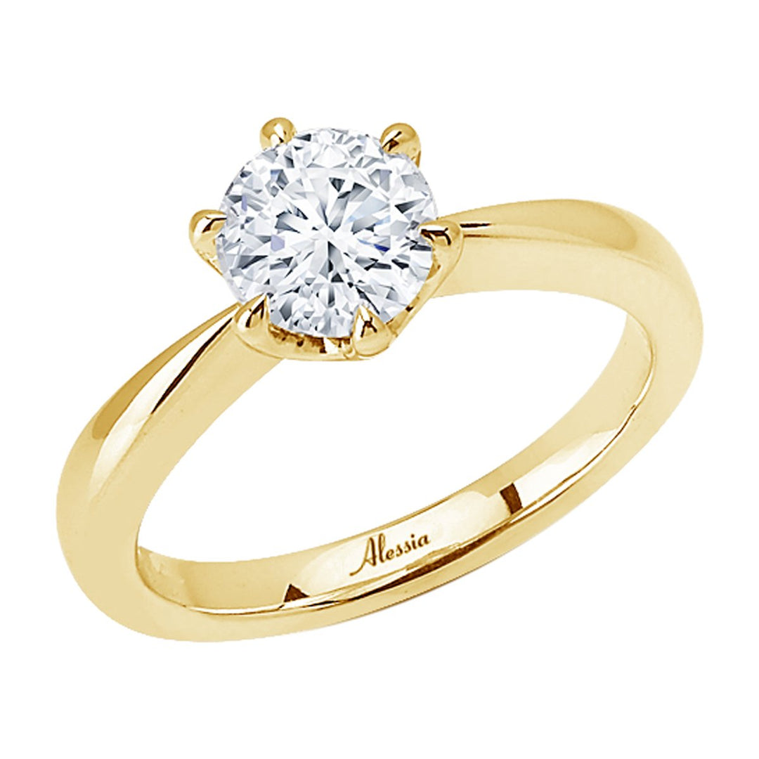 Solitaire Engagement Ring Setting