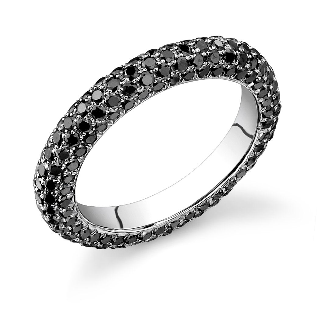 Black Diamond Eternity Band - YJM4287R