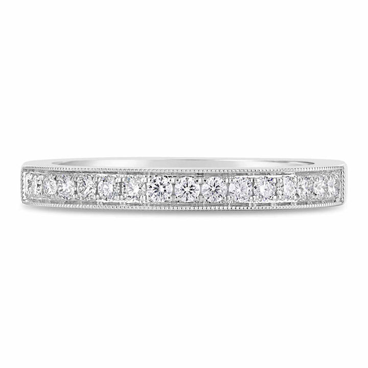 Vintage Inspired Diamond Wedding Band - YJA7690R-B