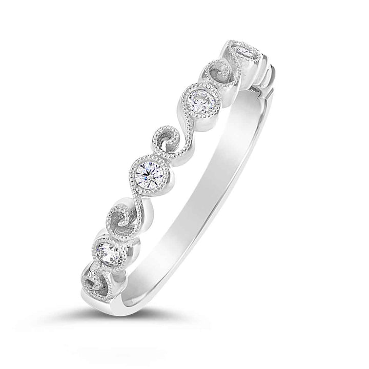 Vintage Inspired Diamond Band - YJA8153R