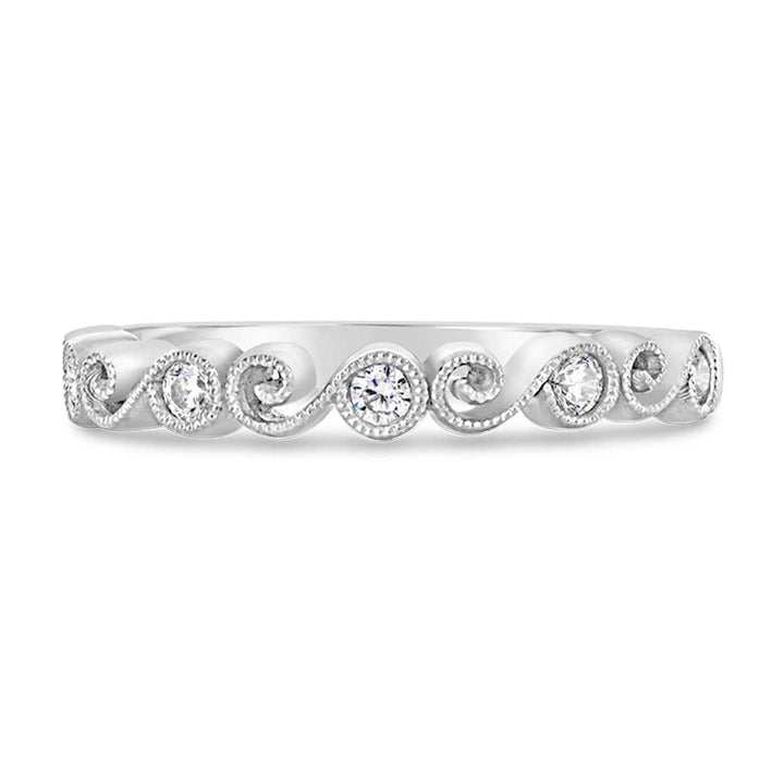 Vintage Inspired Diamond Band - YJA8153R