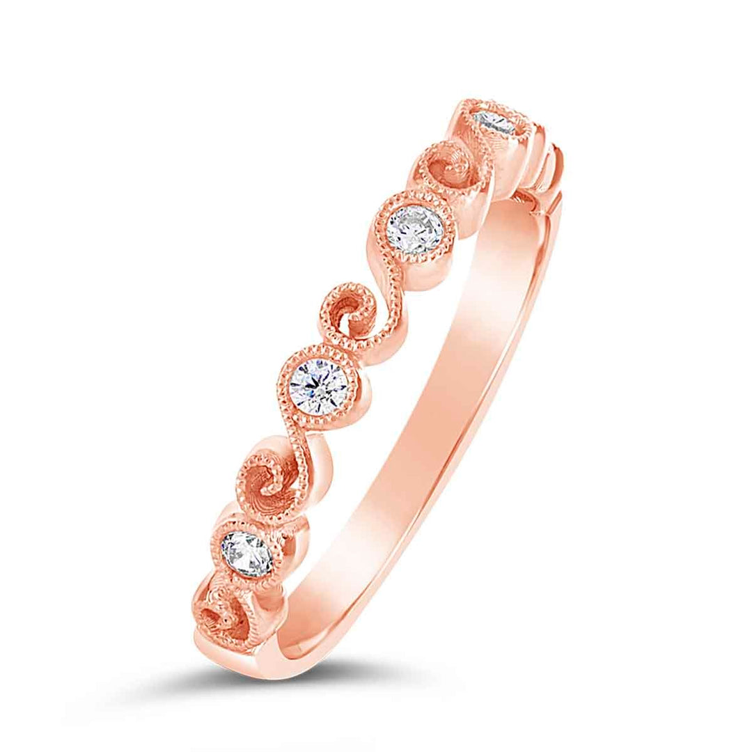 Vintage Inspired Diamond Band - YJA8153R