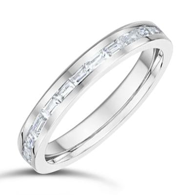 Ladies Diamond Wedding Band - 763A