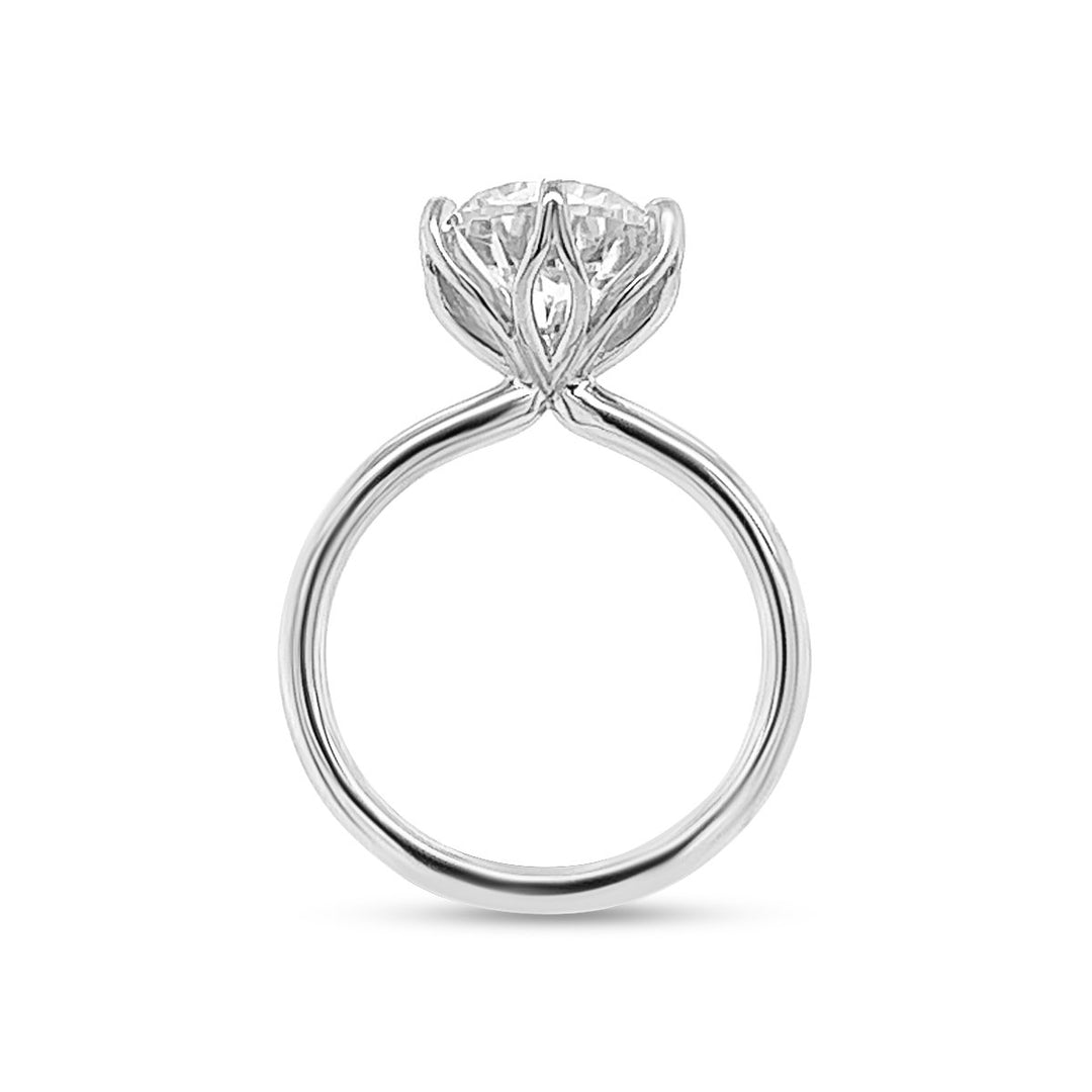 Solitaire Claw Prongs Engagement Ring