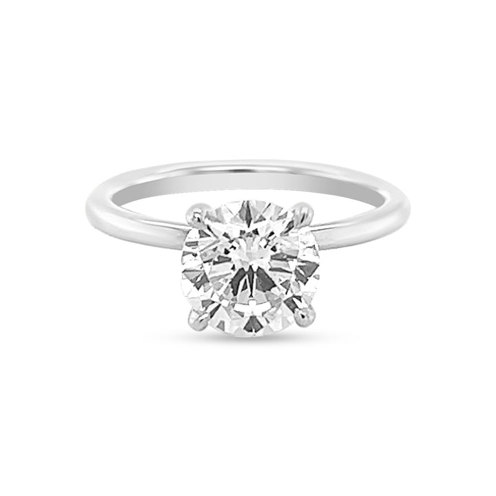 Solitaire Claw Prongs Engagement Ring