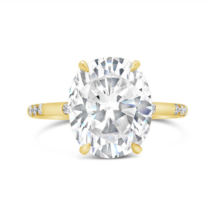 Spaced Out Diamond Engagement Ring - YJC4191R