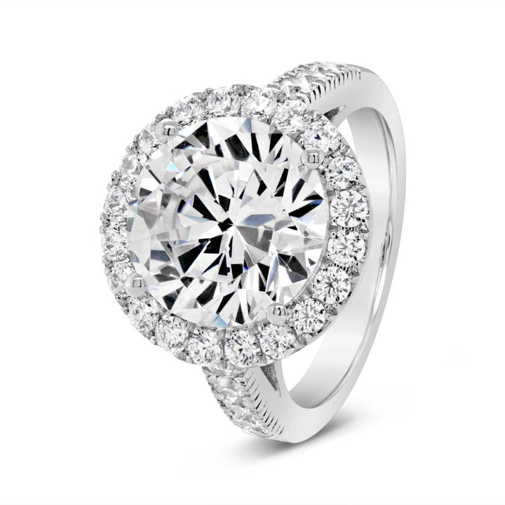 Diamond Halo Engagement Ring - YJC3526R