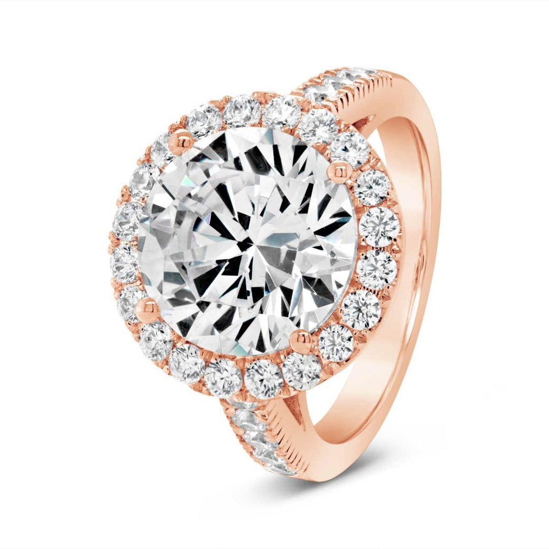 Diamond Halo Engagement Ring - YJC3526R