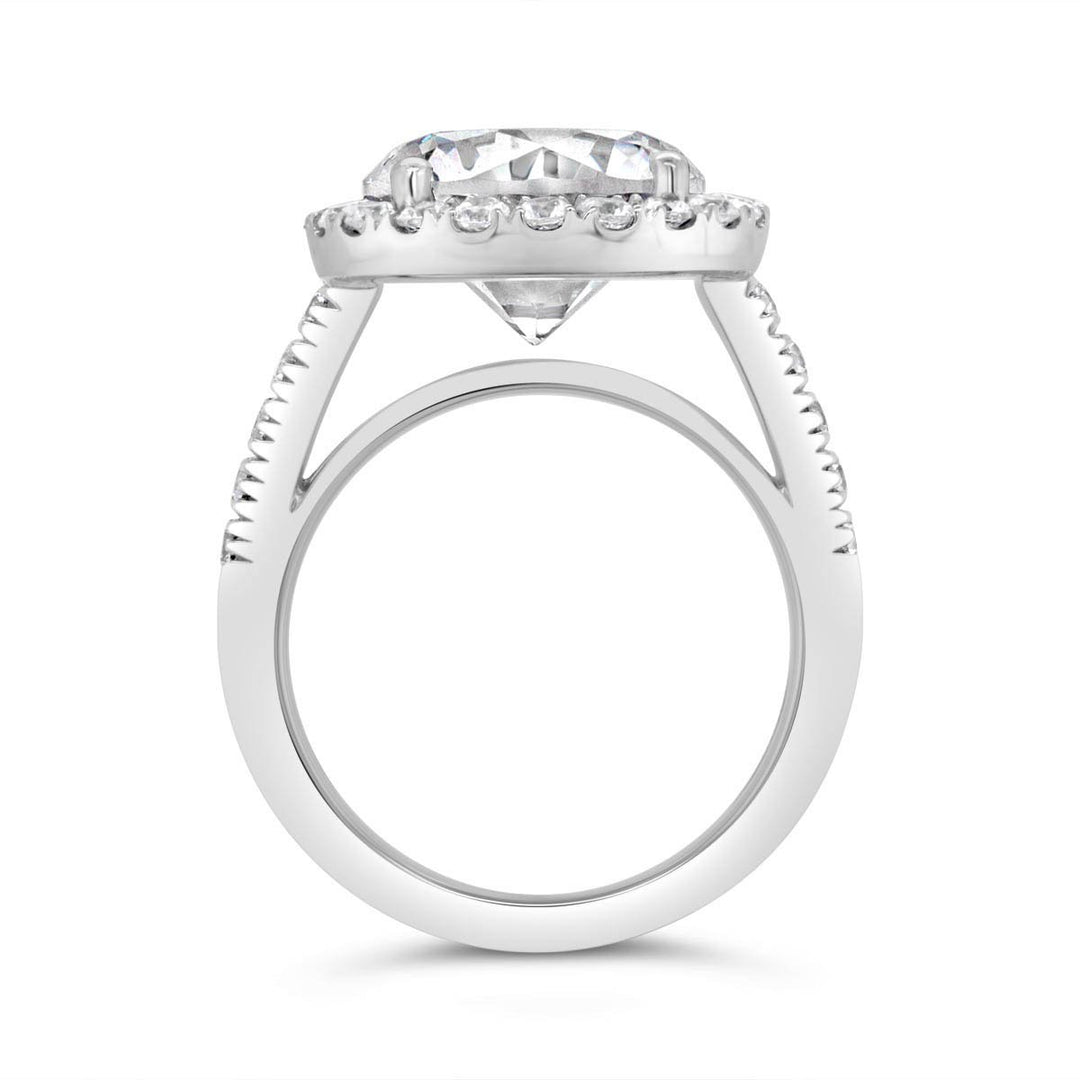 Diamond Halo Engagement Ring - YJC3526R
