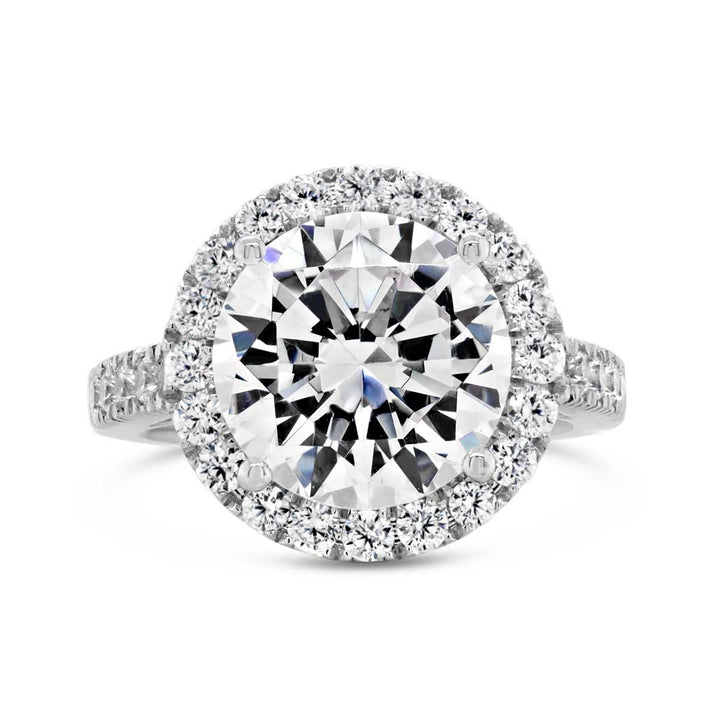 Diamond Halo Engagement Ring - YJC3526R