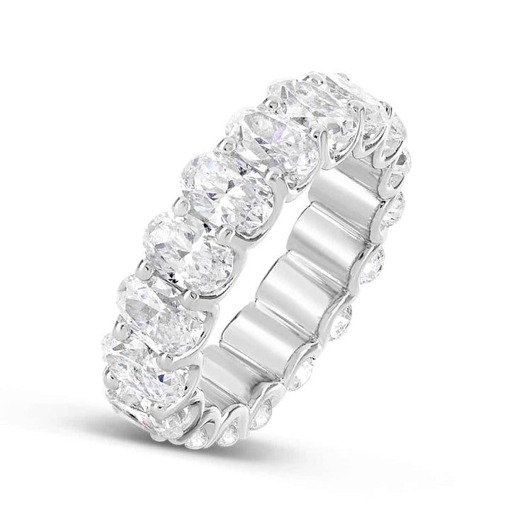 Oval Diamond Eternity Band - YJA8329RAD
