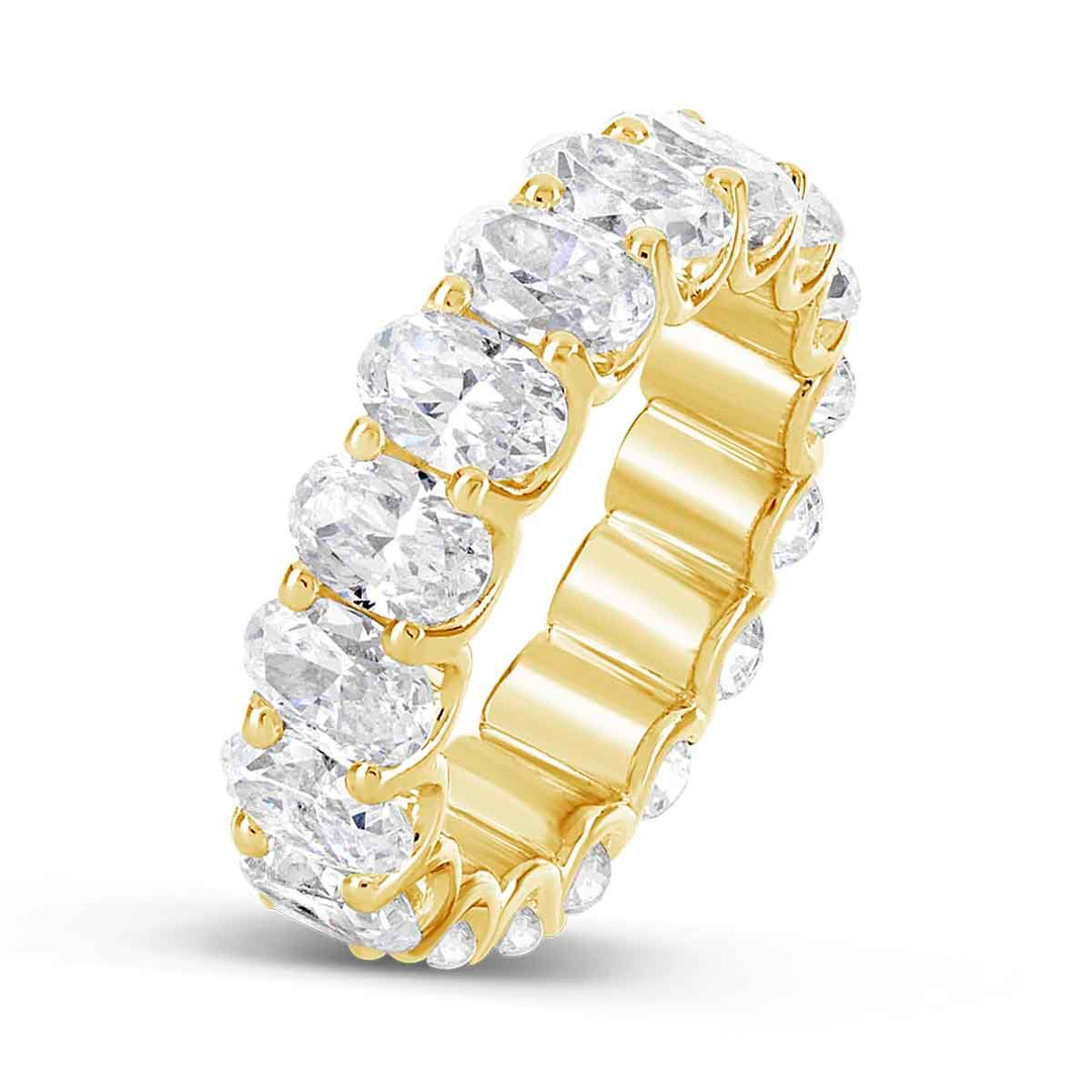 Oval Diamond Eternity Band - YJA8329RAD