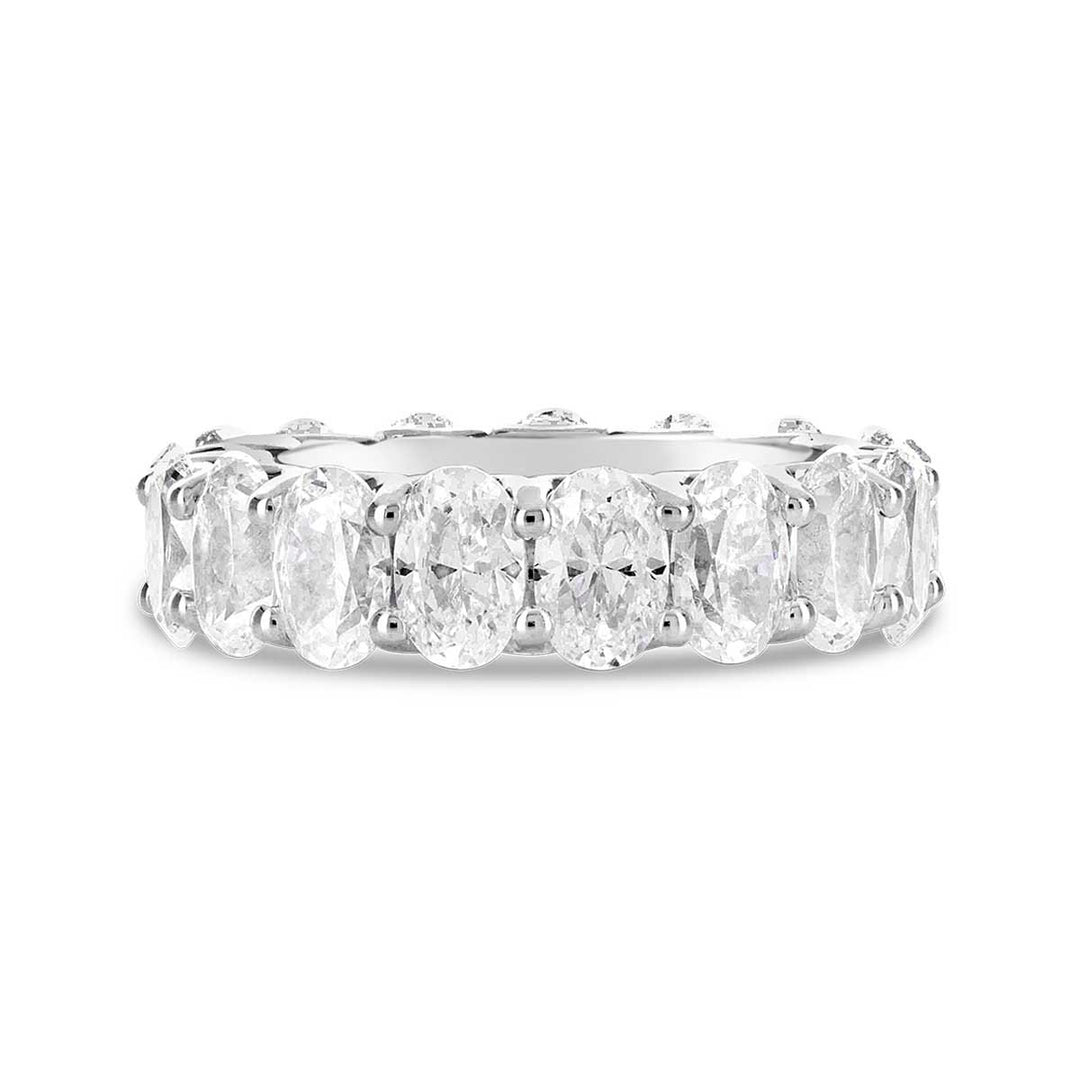Oval Diamond Eternity Band - YJA8329RAD