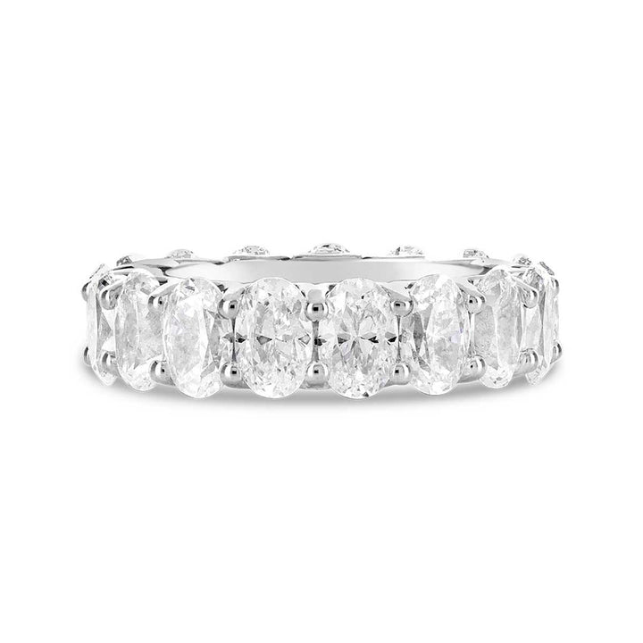 Oval Diamond Eternity Band - YJA8329RAD