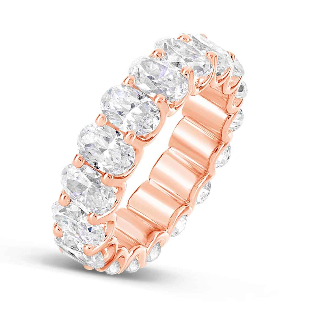 Oval Diamond Eternity Band - YJA8329RAD