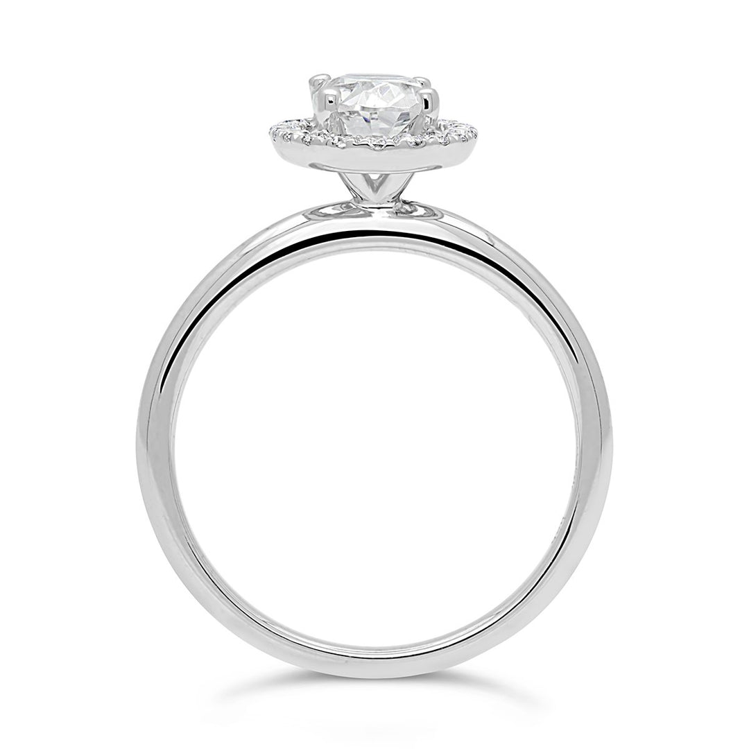 Diamond Halo Engagment Ring Setting