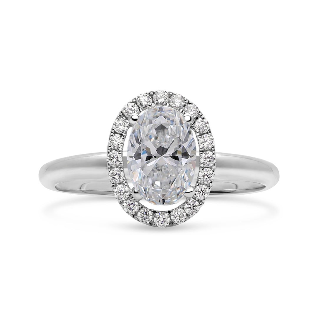 Diamond Halo Engagment Ring Setting