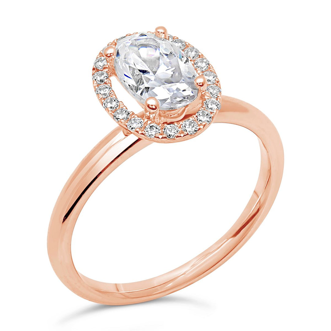 Diamond Halo Engagment Ring Setting