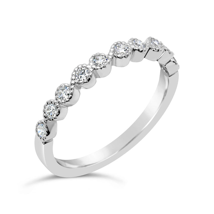 Vintage Inspired Diamond Band - CR3665