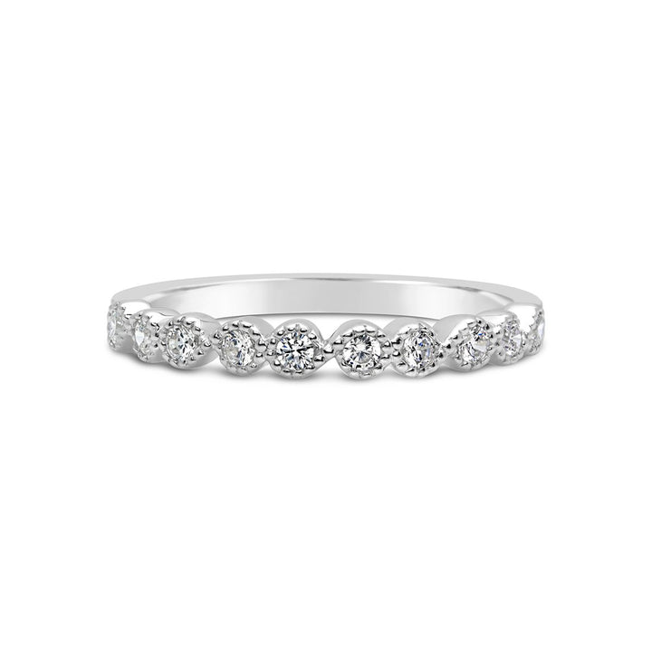 Vintage Inspired Diamond Band - CR3665