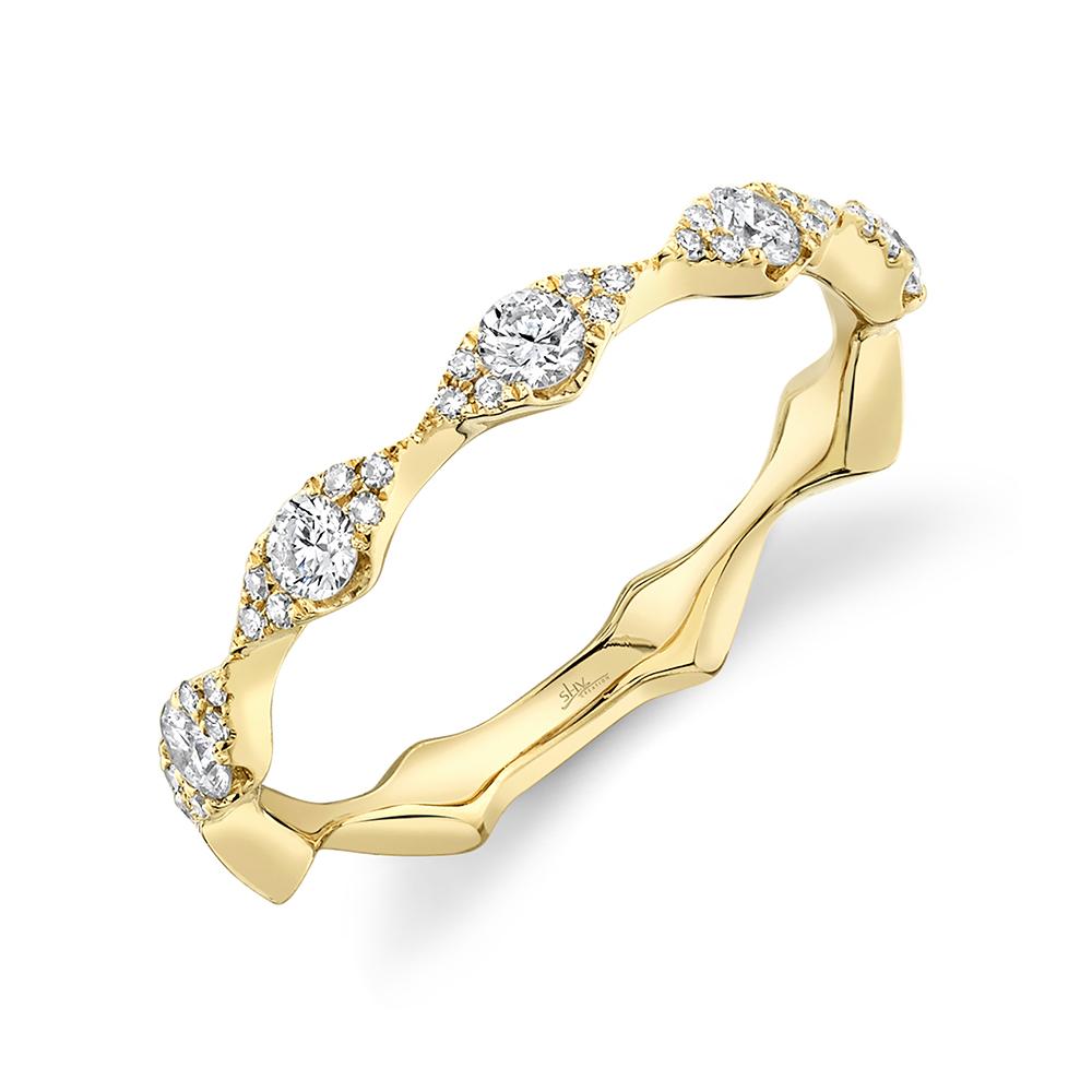 Shy Creation Unique Diamond Band - SC55005597