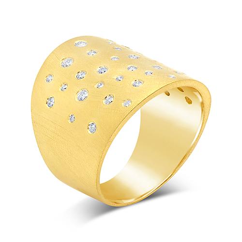 Yellow Gold Diamond Ring - 5849