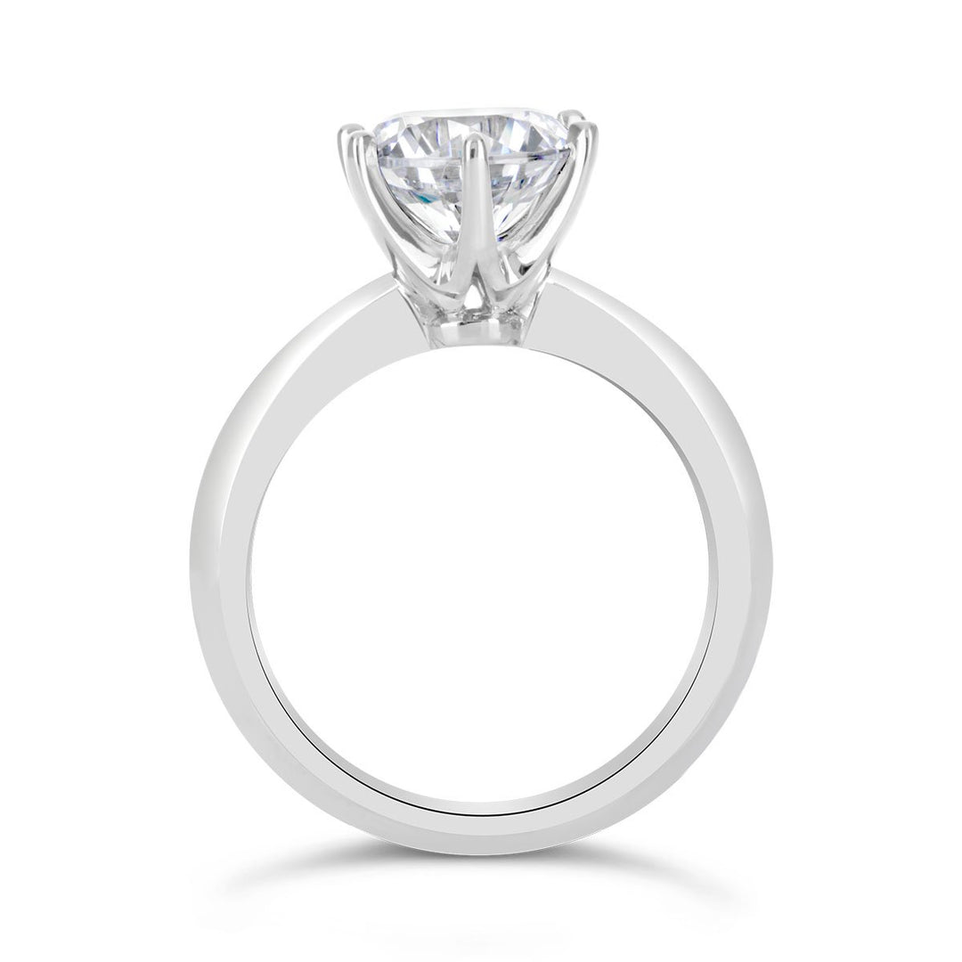Classic Solitaire 6 Prongs Engagement Ring