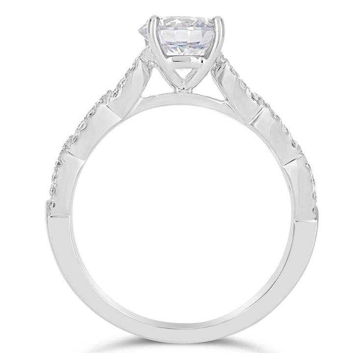 Unique Diamond Engagement Ring