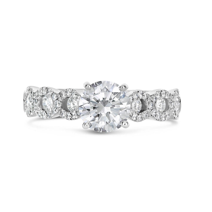 Unique Diamond Engagement Ring