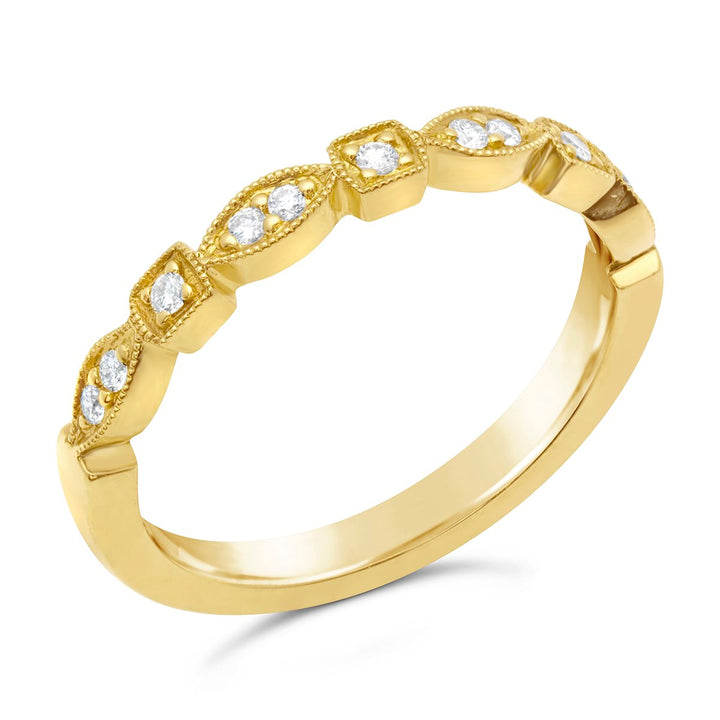 Vintage Inspired Diamond Band - MR3530