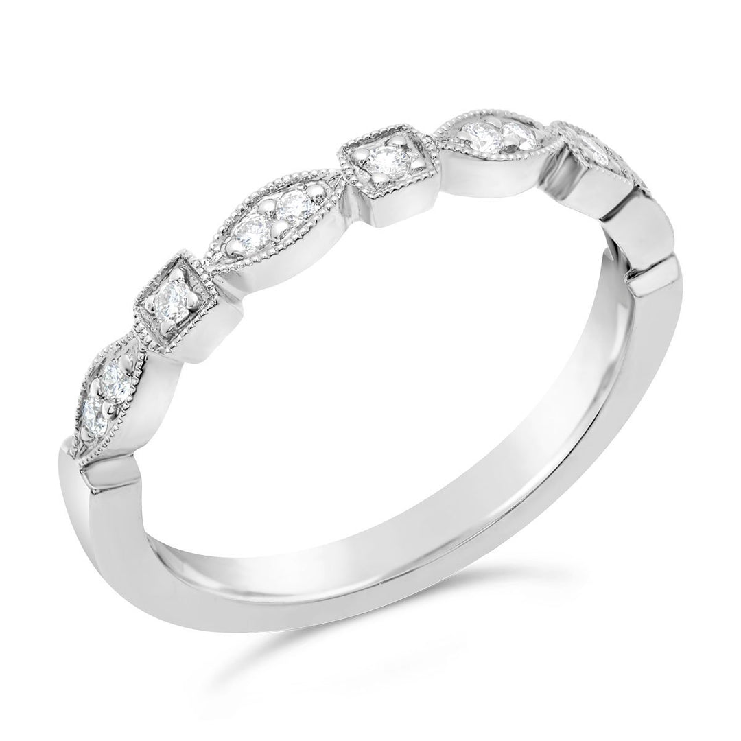Vintage Inspired Diamond Band - MR3530